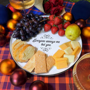 EVERYONE ANNOYS ME BUT YOU - oversized porcelain plate for serving, entertaining and dining.